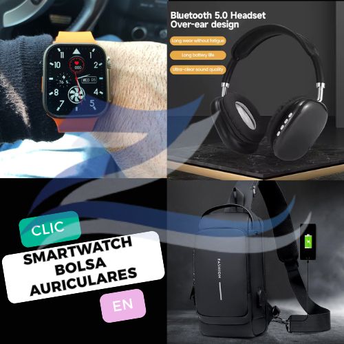 Smartwatch  Ultra + Auricular